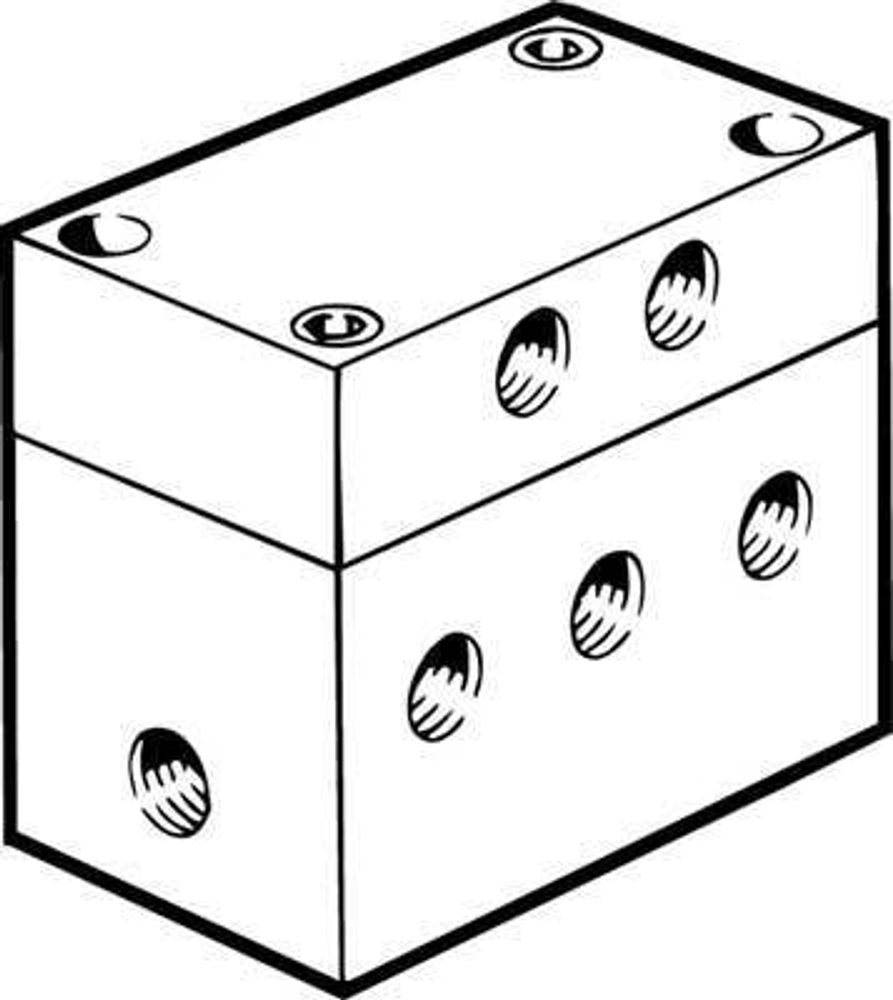 VL-5/4-1/4 Пневмораспределитель