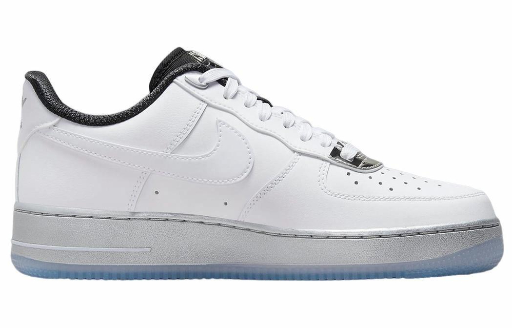 Кроссовки Nike Air Force 1 Low "White Chrome" (Женская размерная сетка)