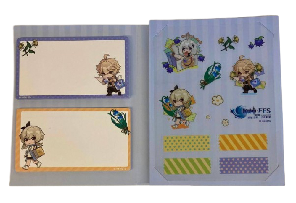 Записная книжка Genshin Impact Fes Postit Pad