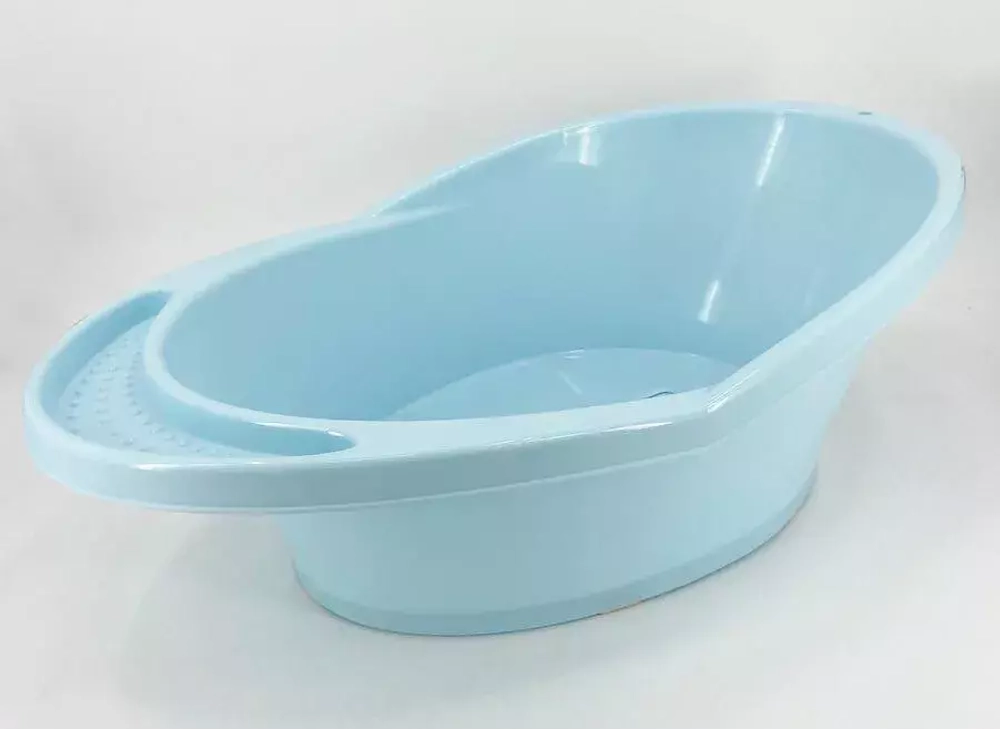 Ванна 35л Little Angel 805*484*260 голубой с термометром и сливом 221501214/02