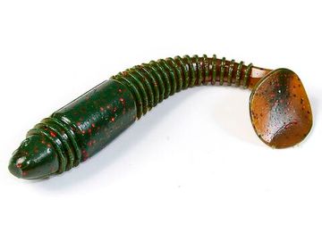 Виброхвосты съедобные LJ Pro Series TIOGA FAT 4.5in (11,4 см), цв. PA16, 4 шт.