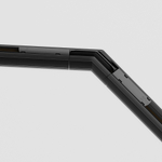 Угол для соединения 135° встраиваемого магнитного шинопровода Maytoni Gravity TRA010CLO-42B