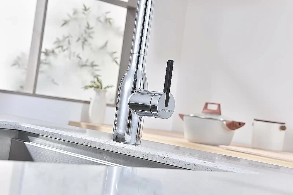 Смеситель для кухни Paulmark Magneto One Ma213188-CR хром