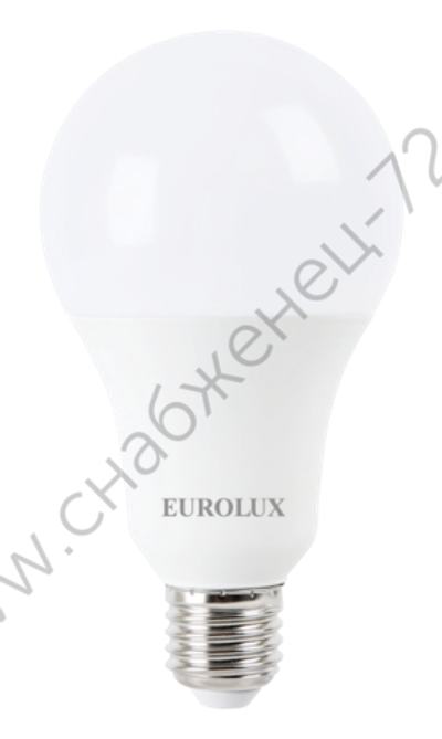 Лампа светодиодная LL-E-A80-25W-230-4K-E27 (груша, 25Вт, нейтр., Е27) Eurolux