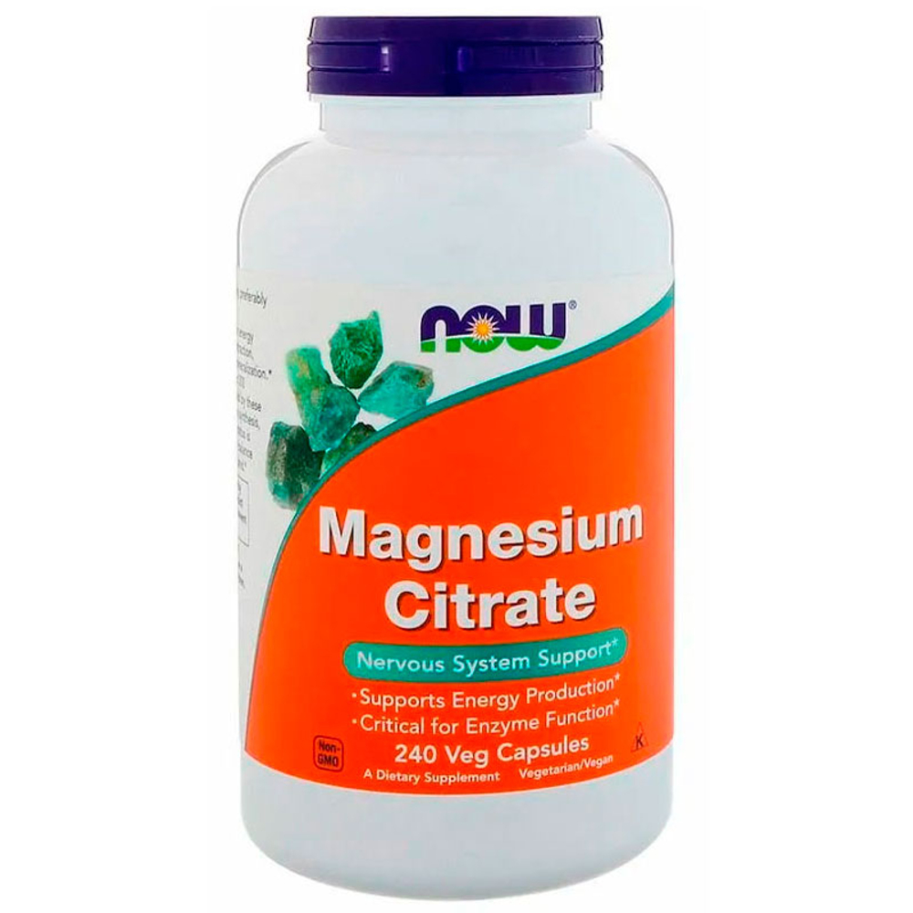 NOW Magnesium Citrate (240 капс.)
