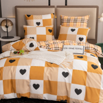 Комплект постельного белья Делюкс Сатин 100% хлопок L437