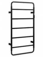 Полотенцесушитель электрический WONZON & WOGHAND WISMAR, Черный (WW-AL202-MB)