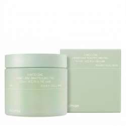 Тонизирующие пилинг-пэды с BHA-кислотой Celimax Ji Woo Gae Heartleaf BHA Peelind Pad, 60шт (125мл)