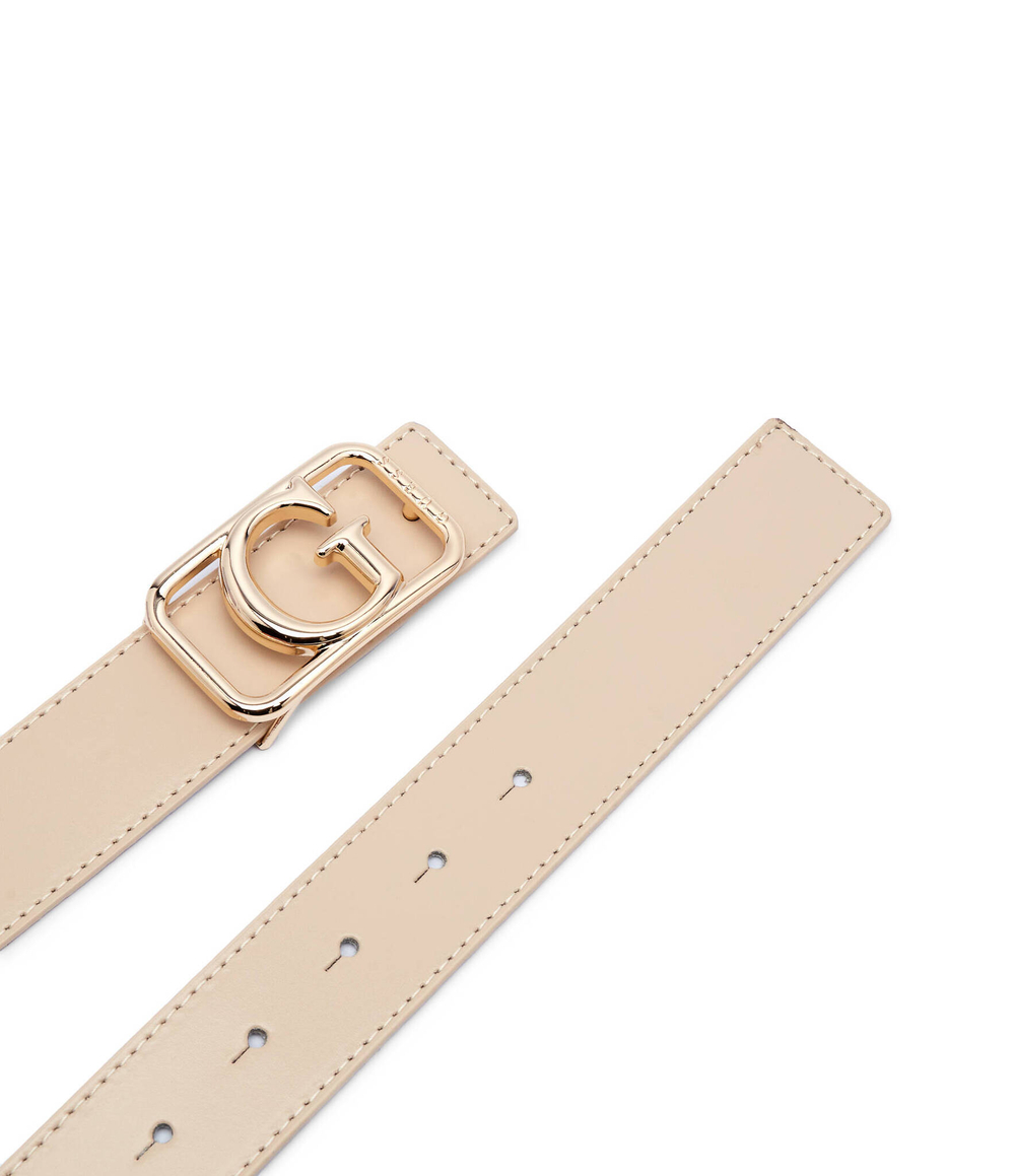 Двухсторонний ремень Guess - белый(BW9151 P4335)