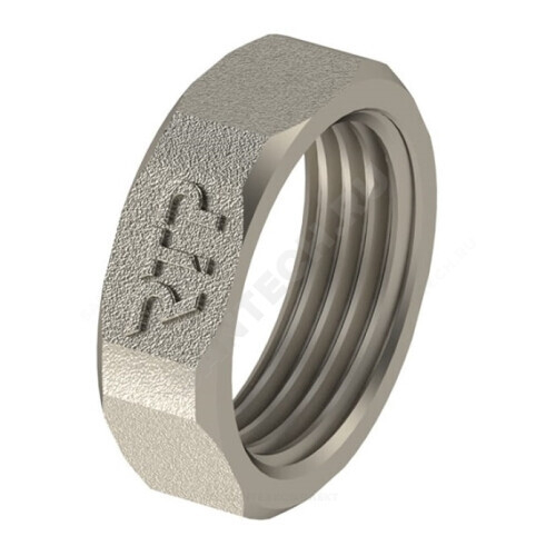 Контргайка латунь никель Ду 25 (1") ВР RTP (РосТурПласт) 25136