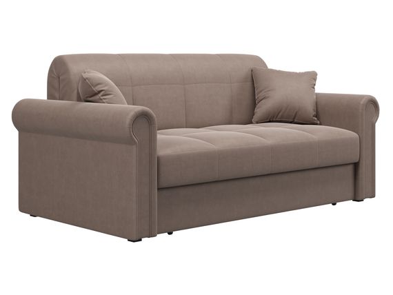 Диван Палермо 1,2 - Велютто/Velutto 22 коричневый/кант Велютто/Velutto 22 коричневый