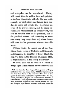 Memoirs and Letters of Capt. Sir William Hoste. Volume 1 | William Hoste