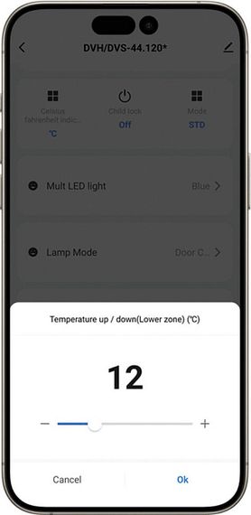 Винный холодильник Dunavox DVH-19.50SS.TO