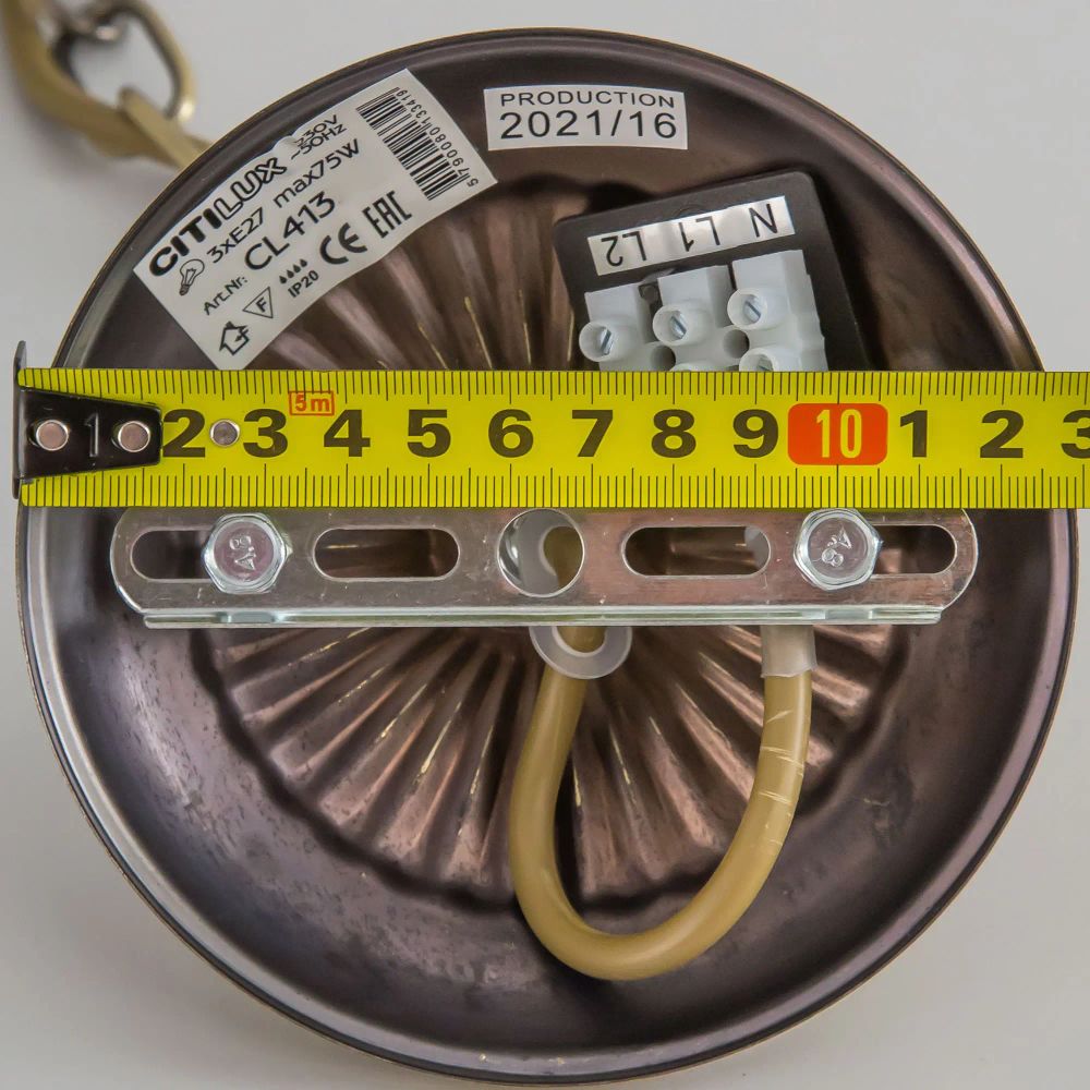 Citilux Латур CL413251 Люстра подвесная Бронза
