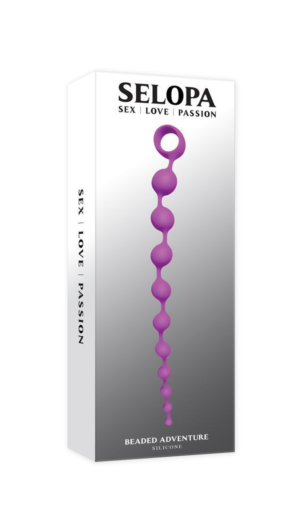 Анальная цепочка Selopa Beaded Adventure, 10 бусин, 35,5 см