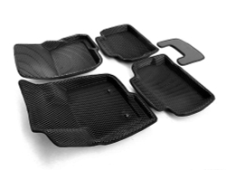 Коврики салона для FORD Mondeo (2015-) Euromat 3D EVA черные Арт EM3DEVA-002216