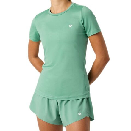 Женская теннисная футболка Bj_rn Borg Ace Slim - malachite green