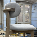 Барный стул из дерева - Мона Сердце