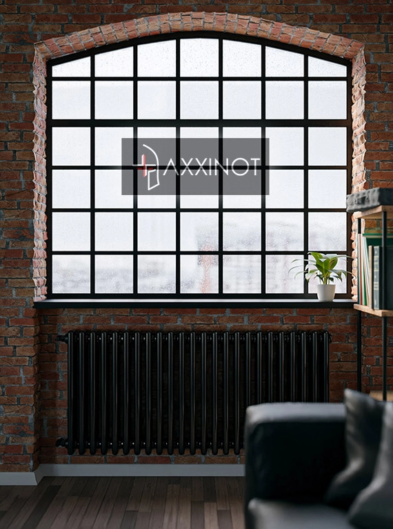 Axxinot Sentir 3090 - трехтрубный трубчатый радиатор высотой 900 мм, боковое подключение