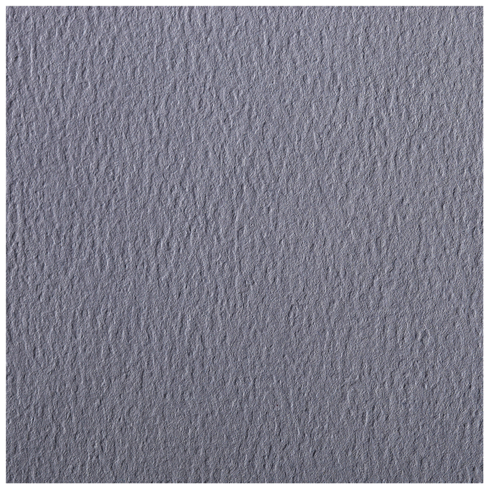 Цветная бумага 500*650мм., Clairefontaine "Etival color", 24л., 160г/м2,темно-серый, легкое зерно, хлопок