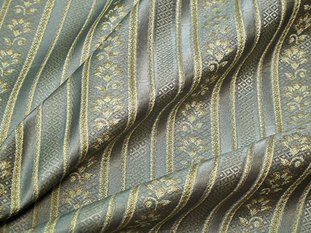 Жаккард Парадиз полоса топаз