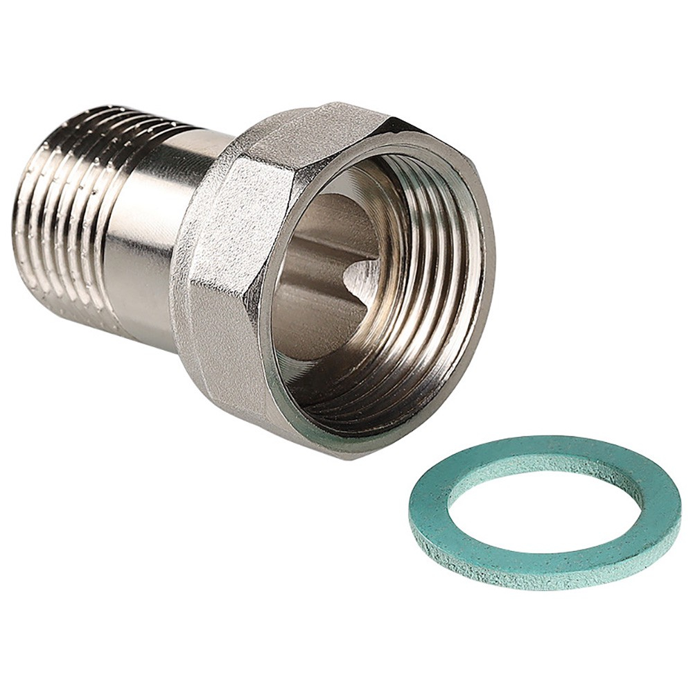 Полусгон прямой с накидной гайкой, 3/4"x3/4" VTr.613.N.0505