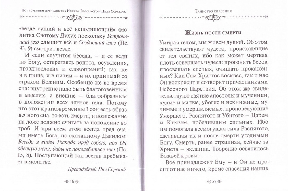 Таинство спасения. По творениям преподобных Иосифа Волоцкого и Нила Сорского