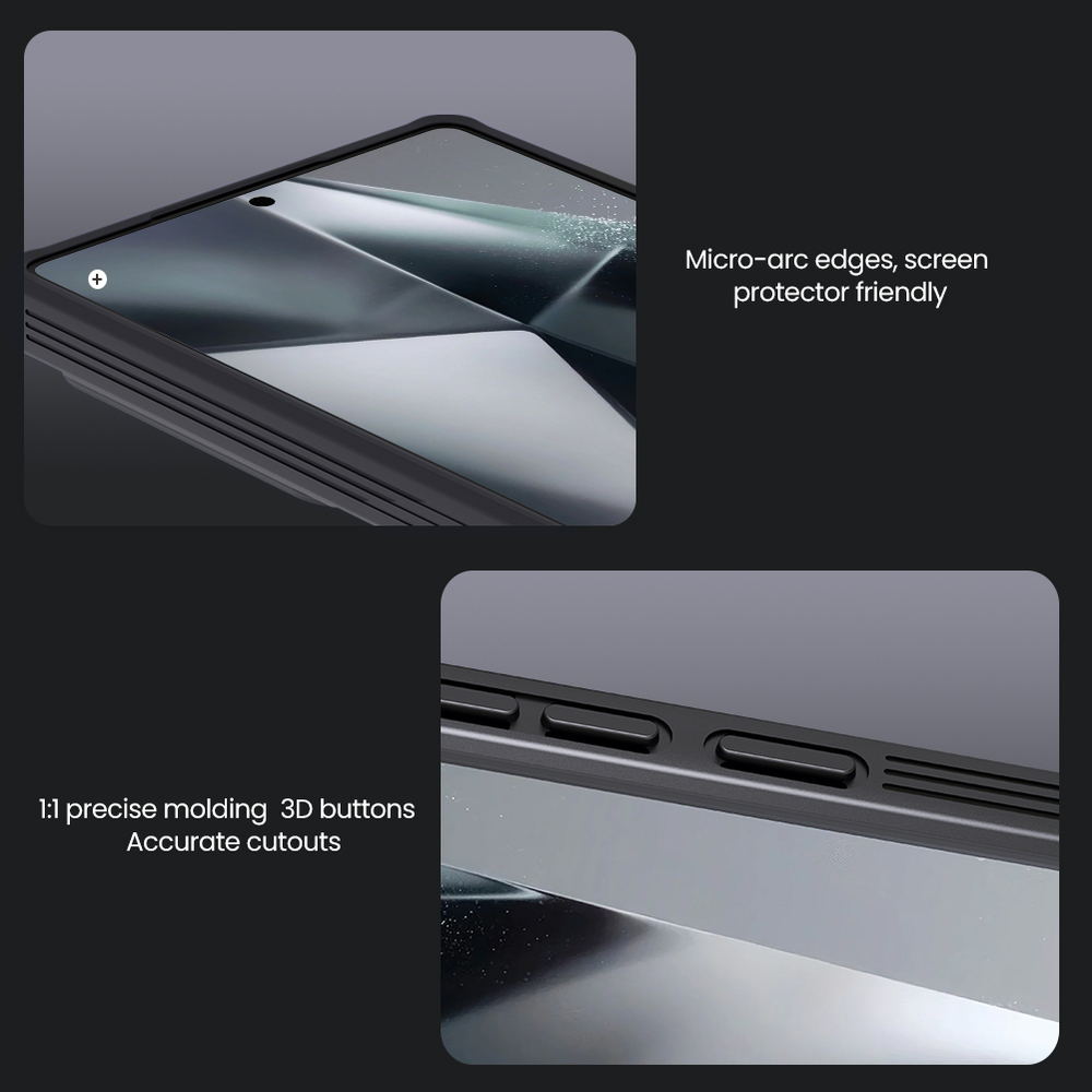 Чехол от Nillkin с встроенным круглым магнитом для Samsung Galaxy S25 Ultra, серия CamShield Pro Magnetic Case