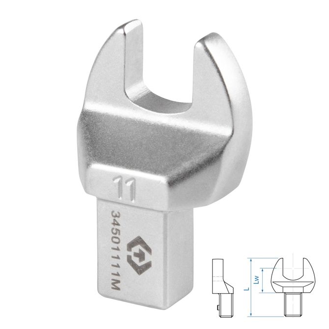 KING TONY (34501111M) Насадка рожковая серии "FIT", 11 мм, 9х12 мм