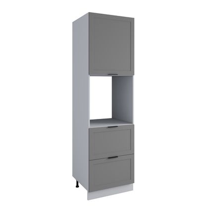 Кухня Модуль ПНЯ 600 М (с нишей) Норма Перо Смоки