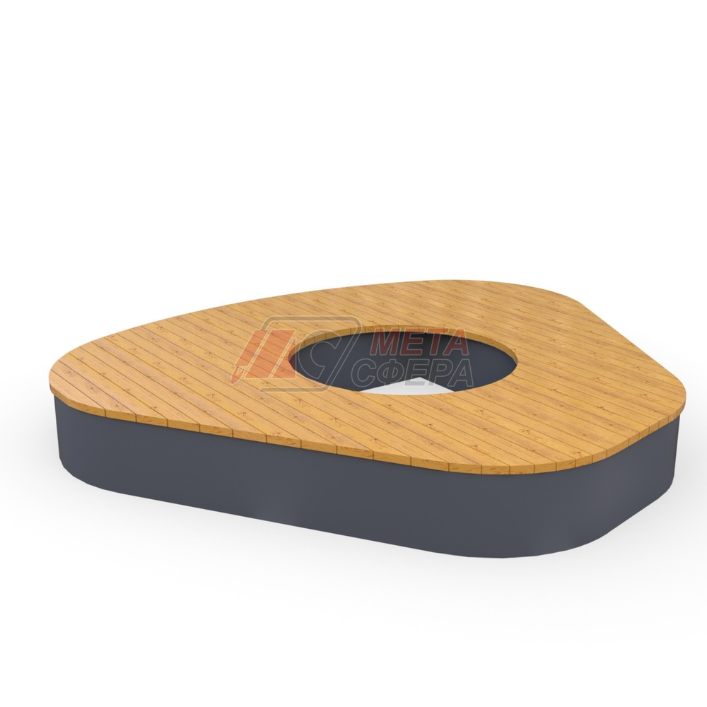 Скамья-клумба Гринпарк