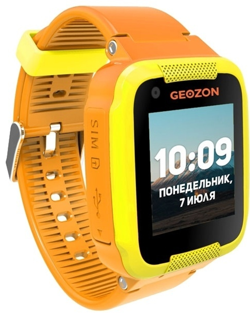 Смарт-часы GEOZON AIR желтый-оранжевый