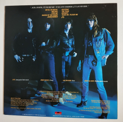 Винтажная виниловая пластинка LP Anvil Metal On Metal (Japan 1982) (No Obi)