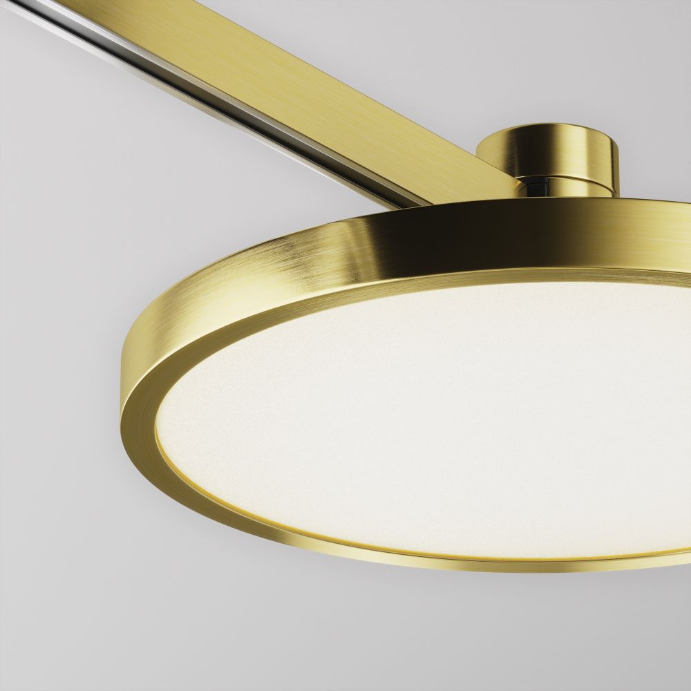 Трековый однофазный светодиодный светильник Maytoni Flarity   TR153-1-10W4K-BS