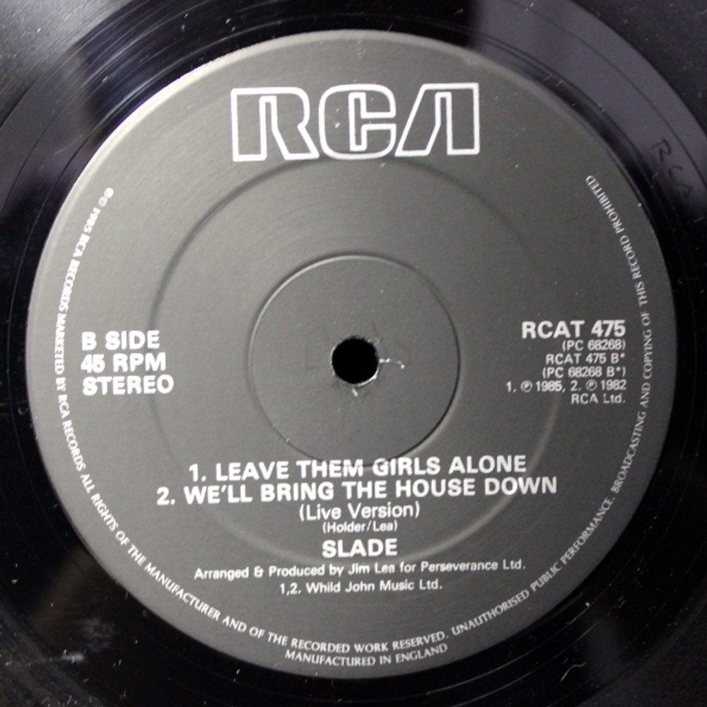 Комплект / Slade: Run Runaway, All Join Hands, 7 Year Bitch, Ooh La La In L.A. (4x12" Vinyl Single)