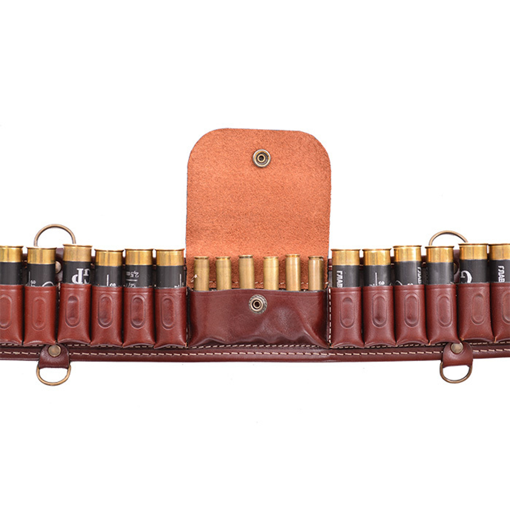 Патронташ комбинированный открытый ХСН 12/20 с секцией 7.62/6 (VIP)