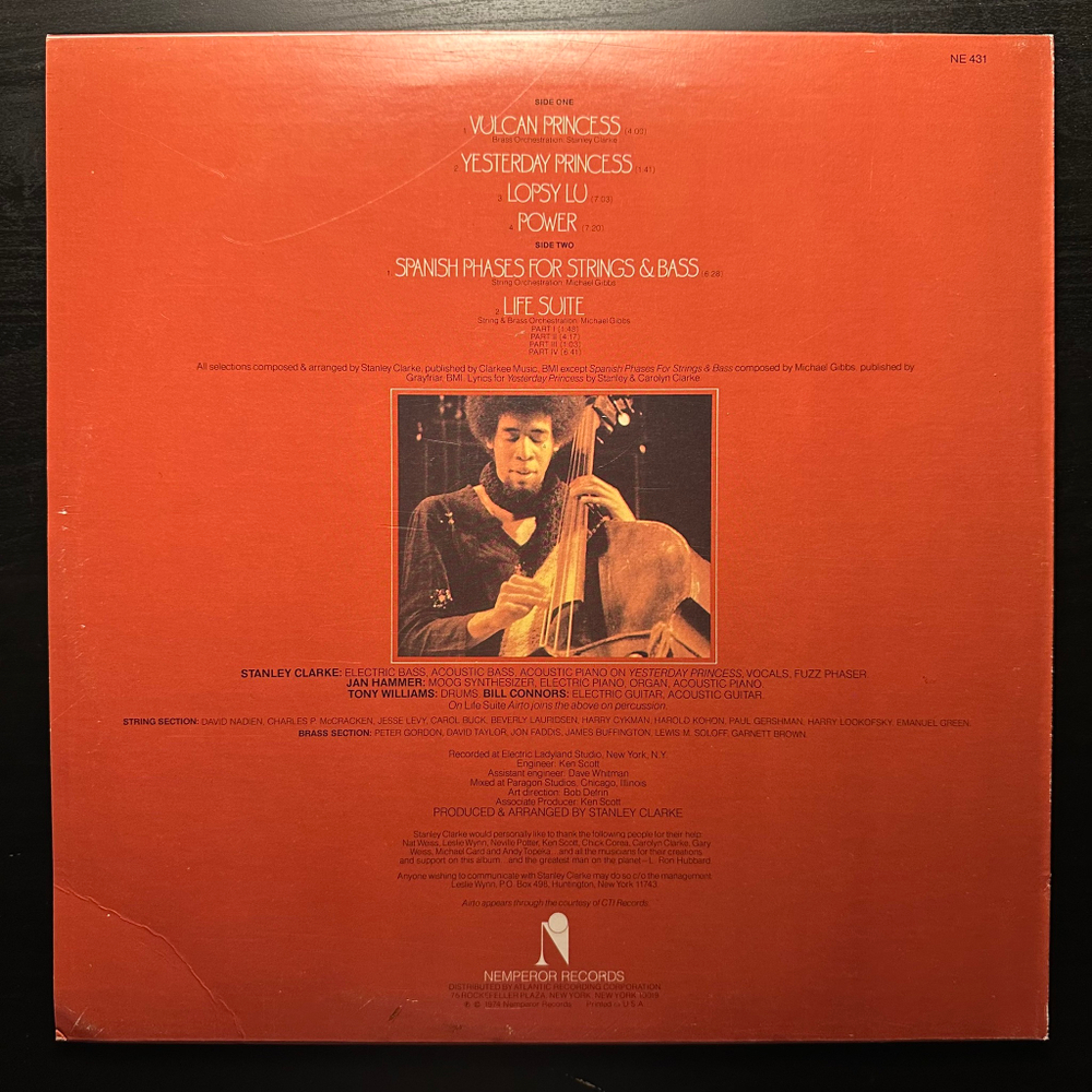 Stanley Clarke - Stanley Clarke (США 1974г.)