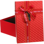 Коробка подарочная «Момент» 21*14*8 см, красный