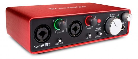 FOCUSRITE SCARLETT 2I2 2ND GEN