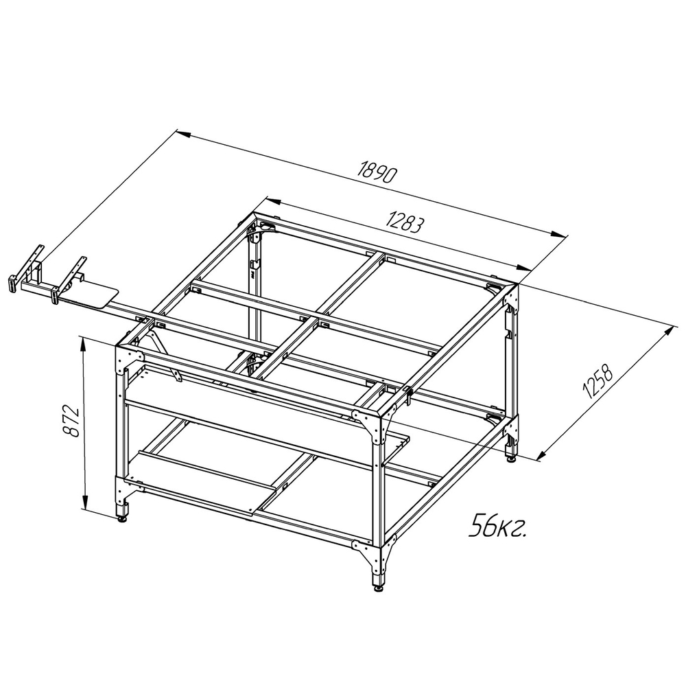Стол для фрезерного станка Restart