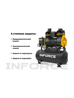 Безмасляный компрессор Inforce ISWC-9L/180