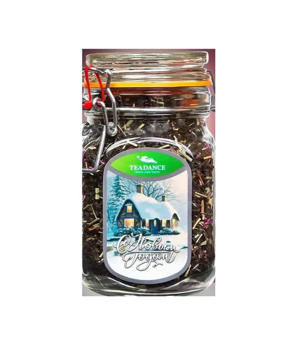 Чай черный "Новогодний домик"