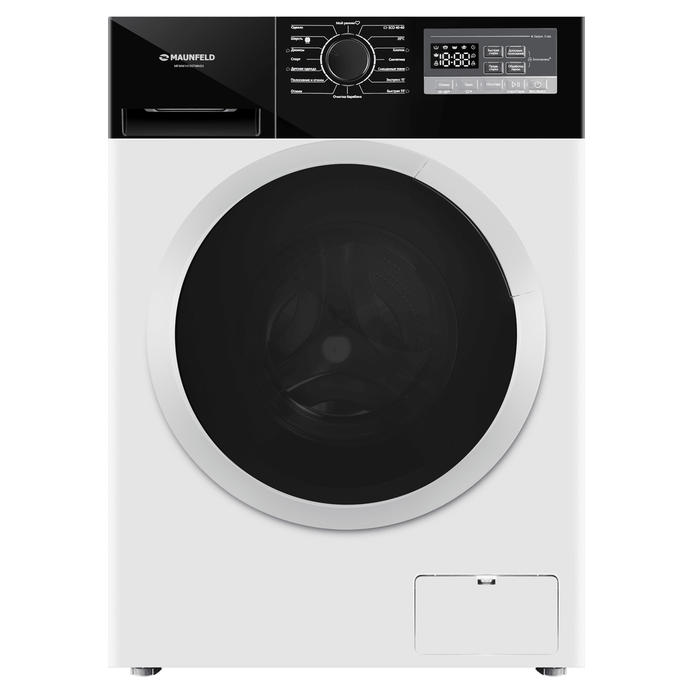 Стиральная машина c инвертором и паром MAUNFELD MFWM1410STWH03