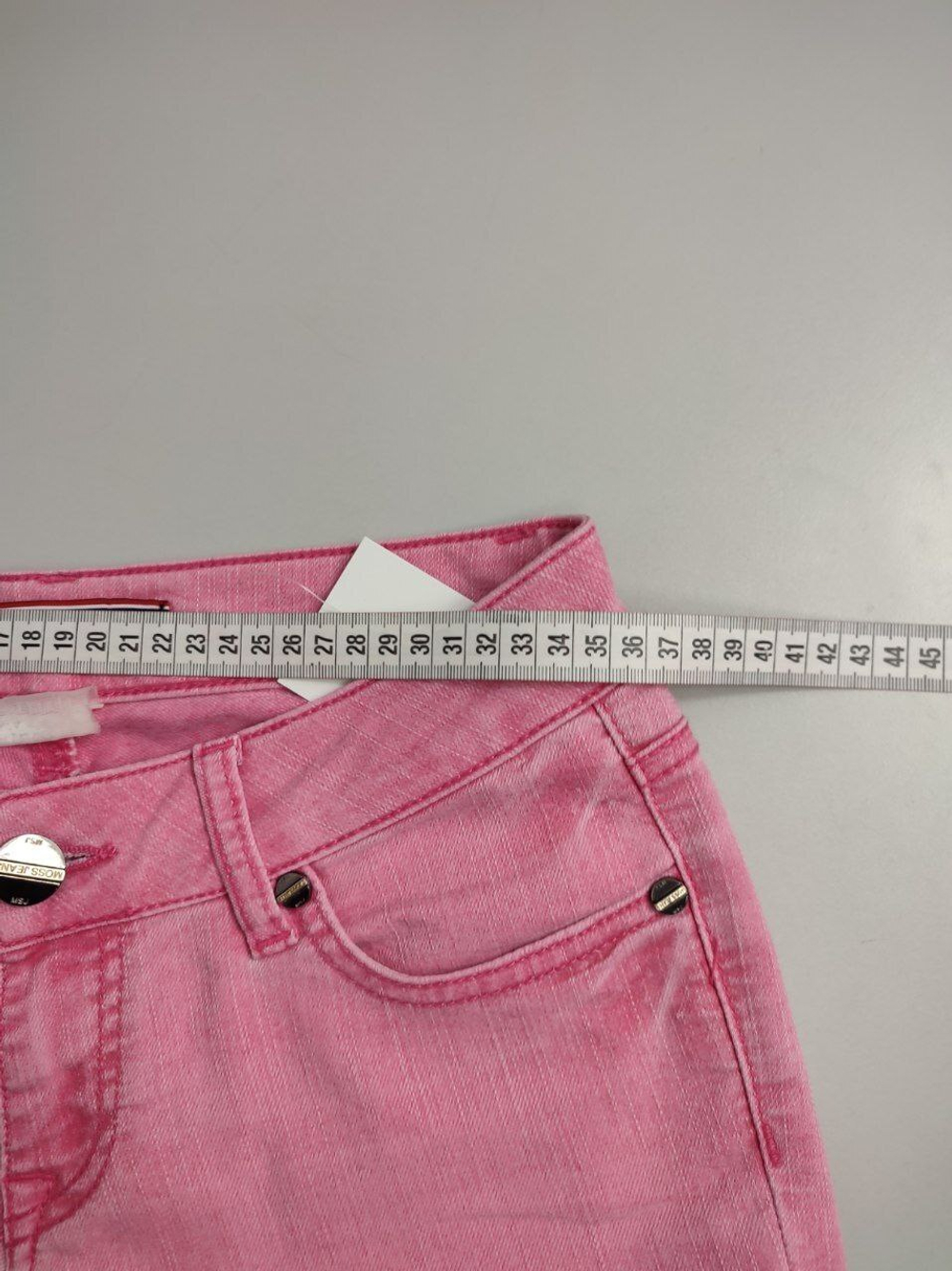 Джинсы Moss розовые 46 размер