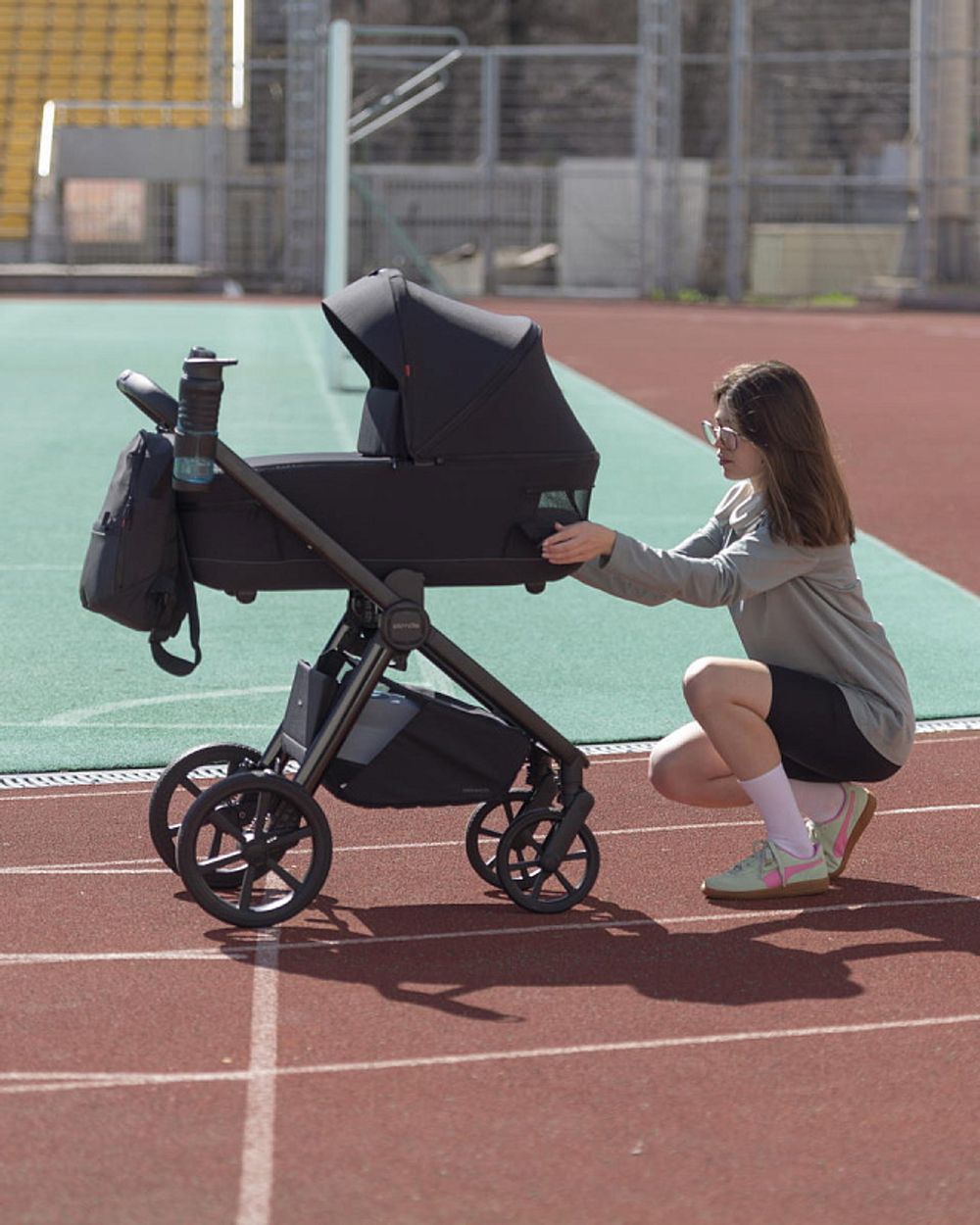 Коляска 2 в 1 Carrello Omega Plus CRL-6540/1 Cosmo Black