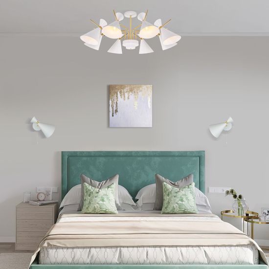 70114/1 / настенный светильник / белый