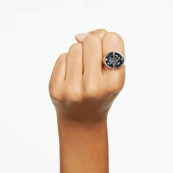 LUCENT:RING HALF CUT GRY/RHS 58