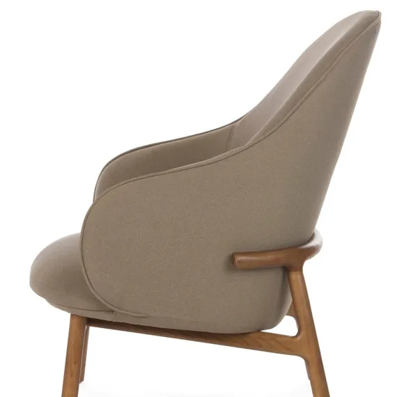 Кресло Norte, коричневая водоотталкивающая ткань