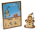 Вудик Пряник от Wood Trick - Деревянный конструктор, сборная модель, 3D пазл, сделай сам