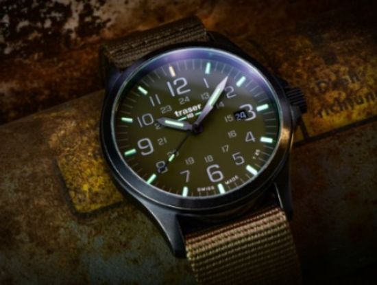 Traser P67 OFFICER PRO Gunmetal Khaki 108631 WATCHSHOP.KZ